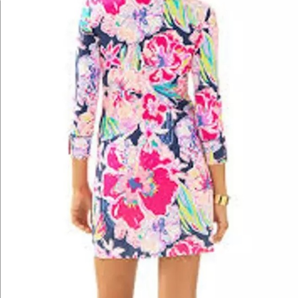 New with Tags Lilly Pulitzer Sophie Dress Tipping Point Navy Size:Medium - Picture 3 of 8